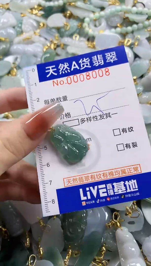 颈饰未镶嵌翡翠天然A货翡翠