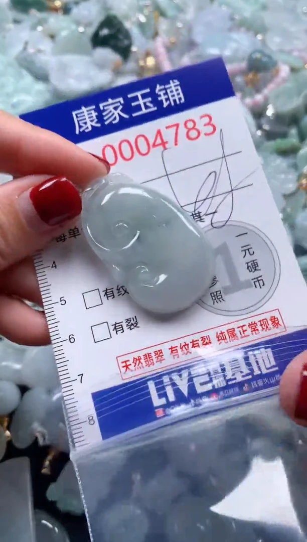 颈饰未镶嵌翡翠4783