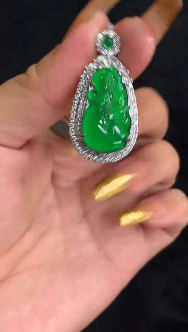 定制翡翠未镶嵌53定制翡翠-多样性发货（发其一）