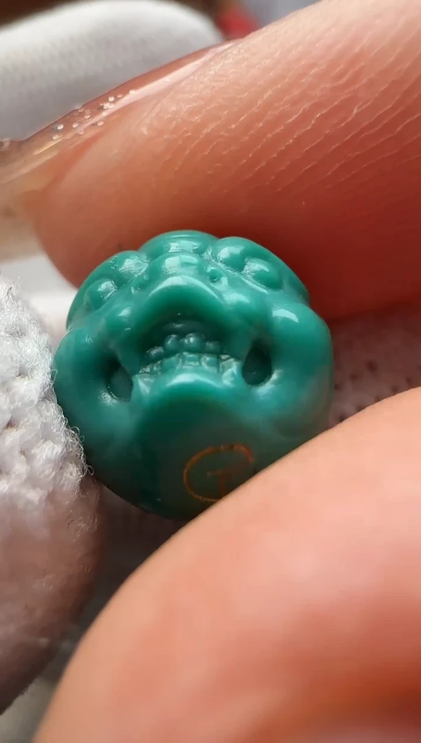 【闪购商品】绿松石颈饰未镶嵌绿松石单珠