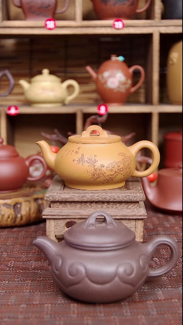 茶壶紫砂宜兴紫砂壶泥为媒紫砂