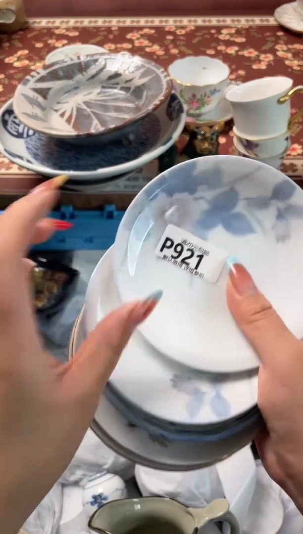 瓷片啦*啦瓷器瓷器P921