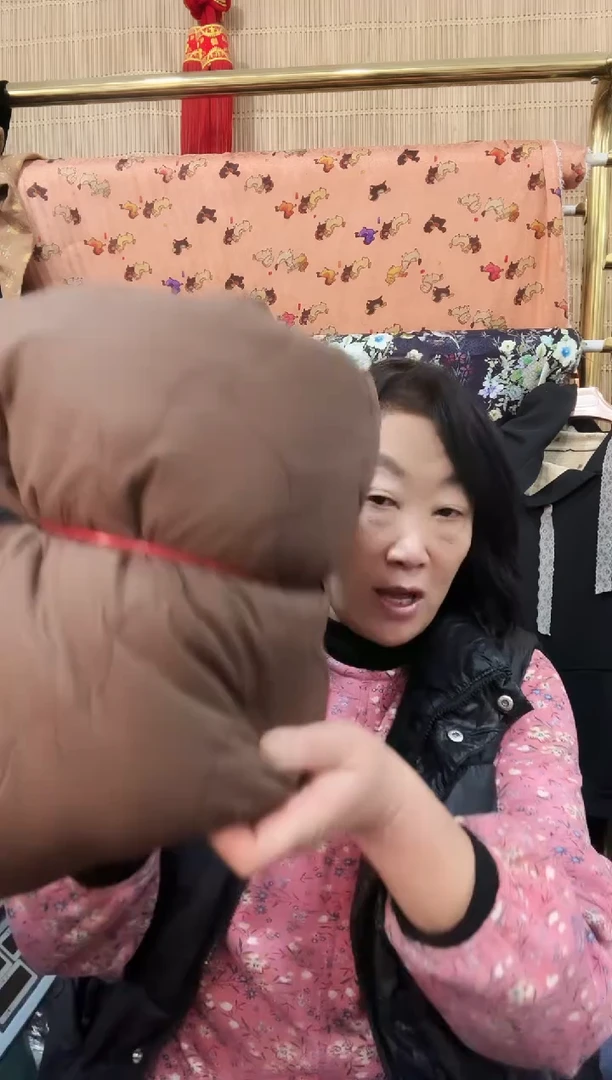 尾货棉上衣裁片一件咖啡色裁片