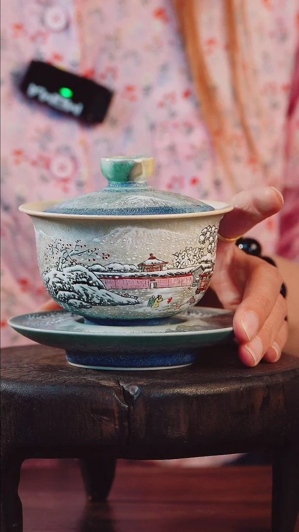 艺然堂手工手绘茶器