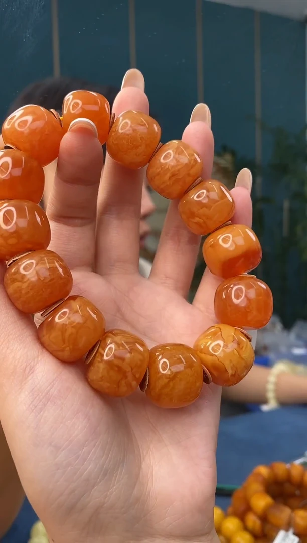 裸石琥珀未镶嵌12/24多样性发其一77