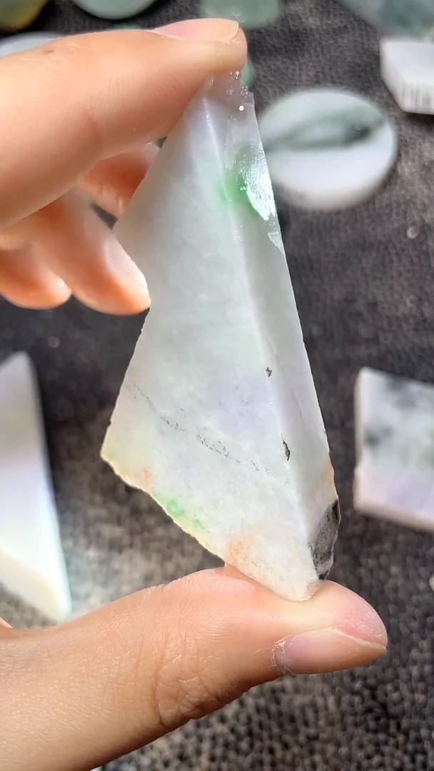 裸石翡翠天然A货翡翠板料