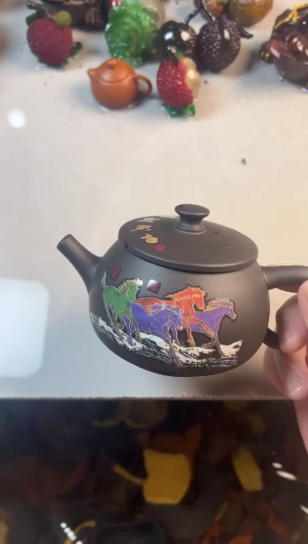 马到成功汉瓦壶+壶绳