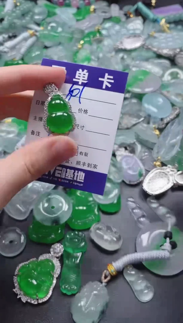 翡翠未镶嵌颈饰所见即所得（一物一图）61
