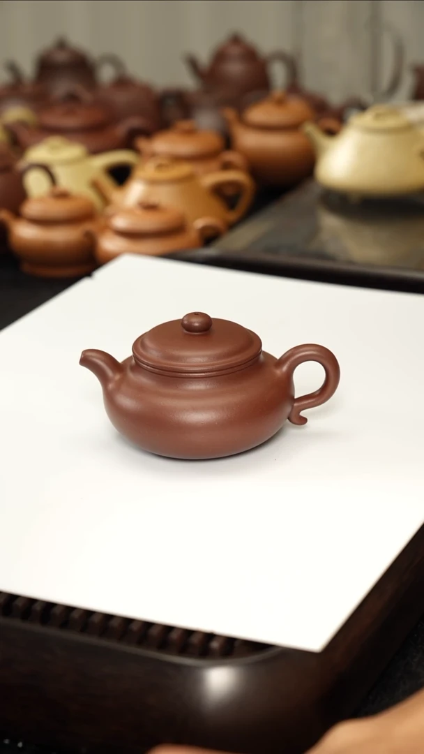 茶壶紫砂预定四号井底槽清60目180cc形体级大亨仿古