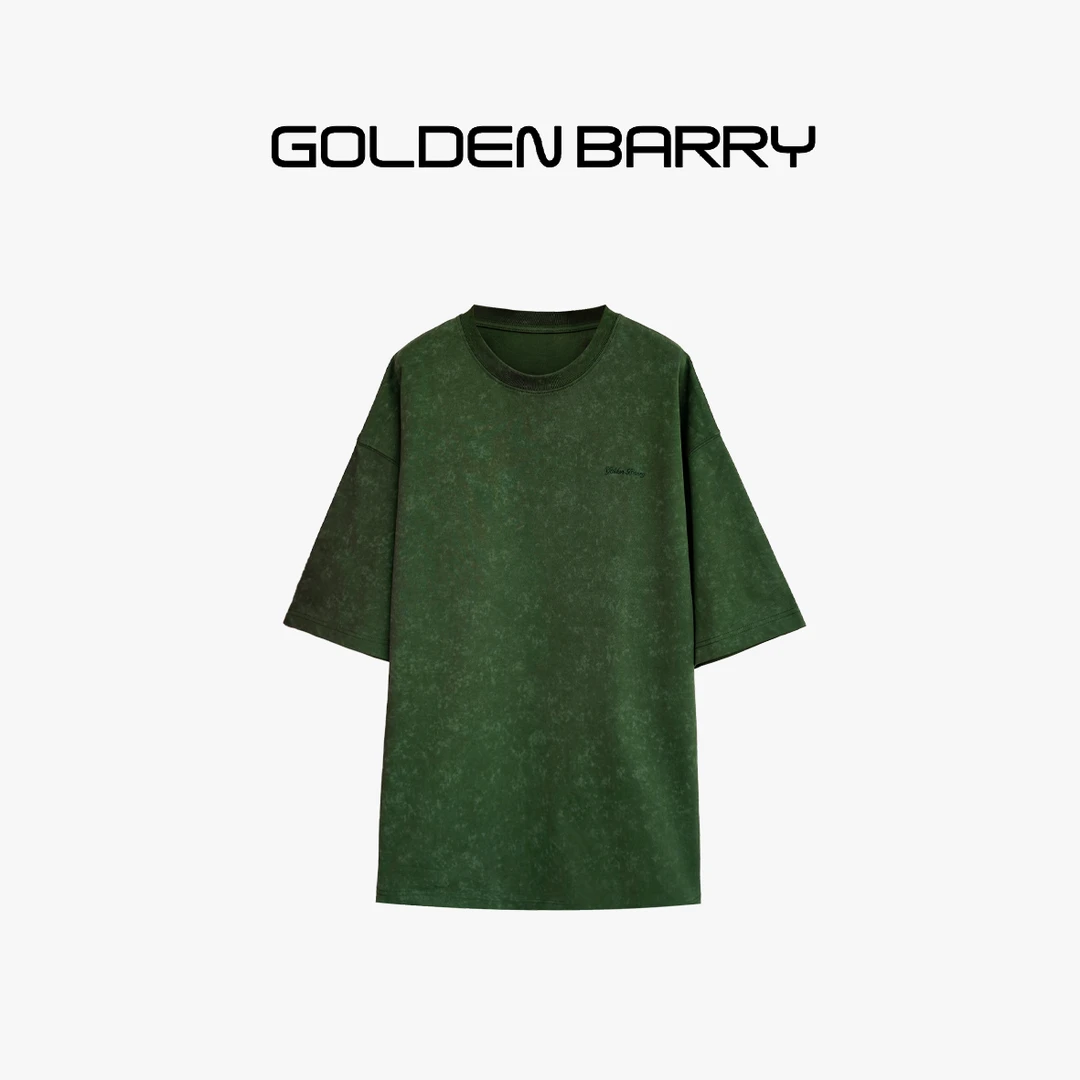 GOLDENBARRY|201863宽松纯色T恤【微瑕】