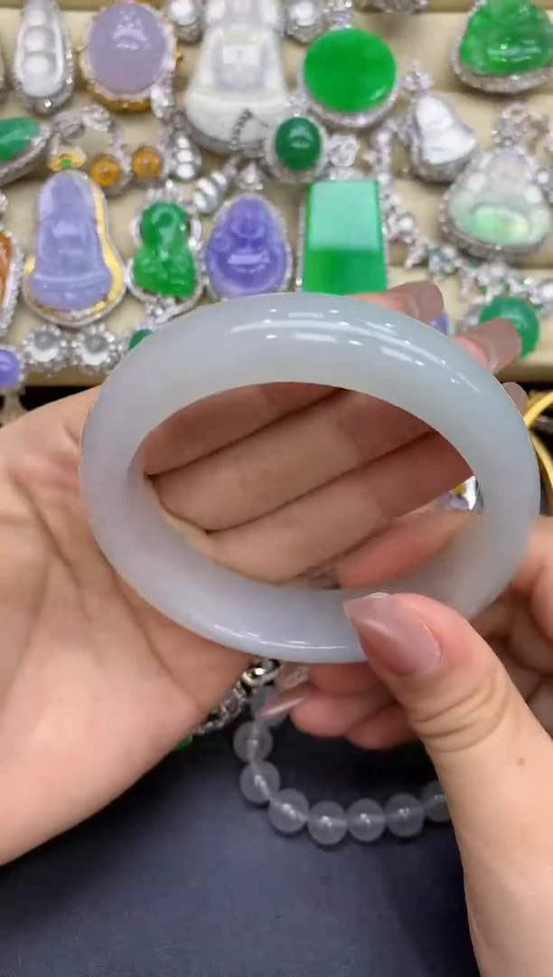 未镶嵌手镯翡翠352-中国好珍宝