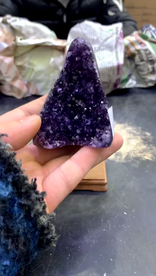 【闪购商品】水晶摆件未镶嵌天然高品质紫晶876