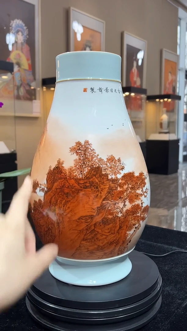 其他瓷崔景哲-瓷器-A小-秋水长天