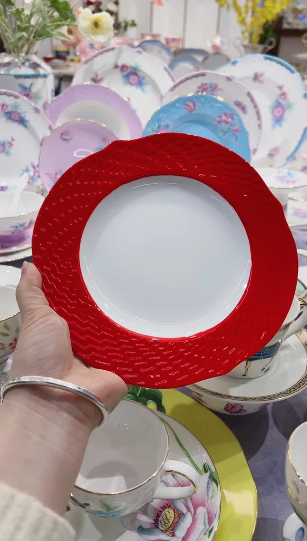 【闪购商品】骨瓷8寸平盘