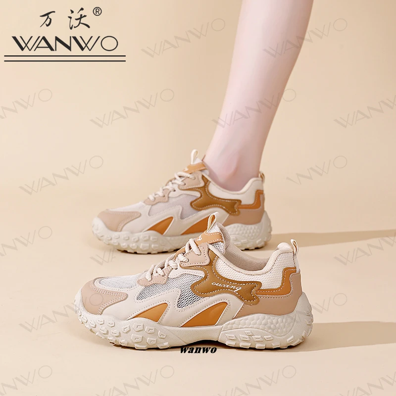 新款夏季透气网面休闲鞋散步鞋舒适妈妈鞋子鞋网鞋防滑软底健步鞋
