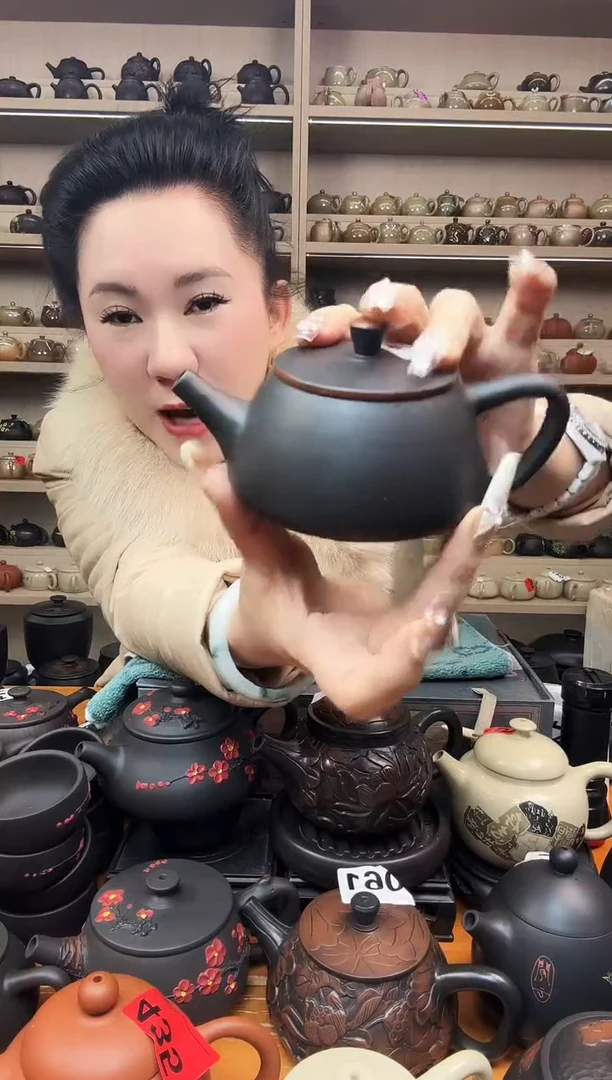 壶瑕疵无礼盒 素石瓢 124