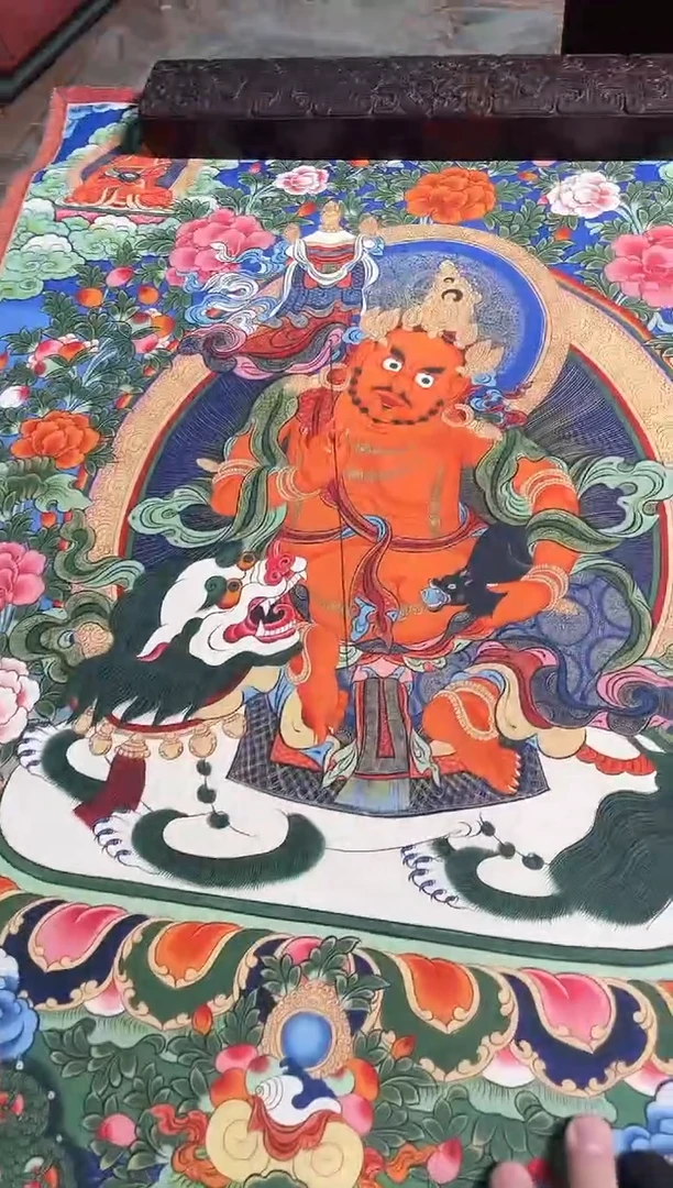 卷轴画天天的唐卡tk160