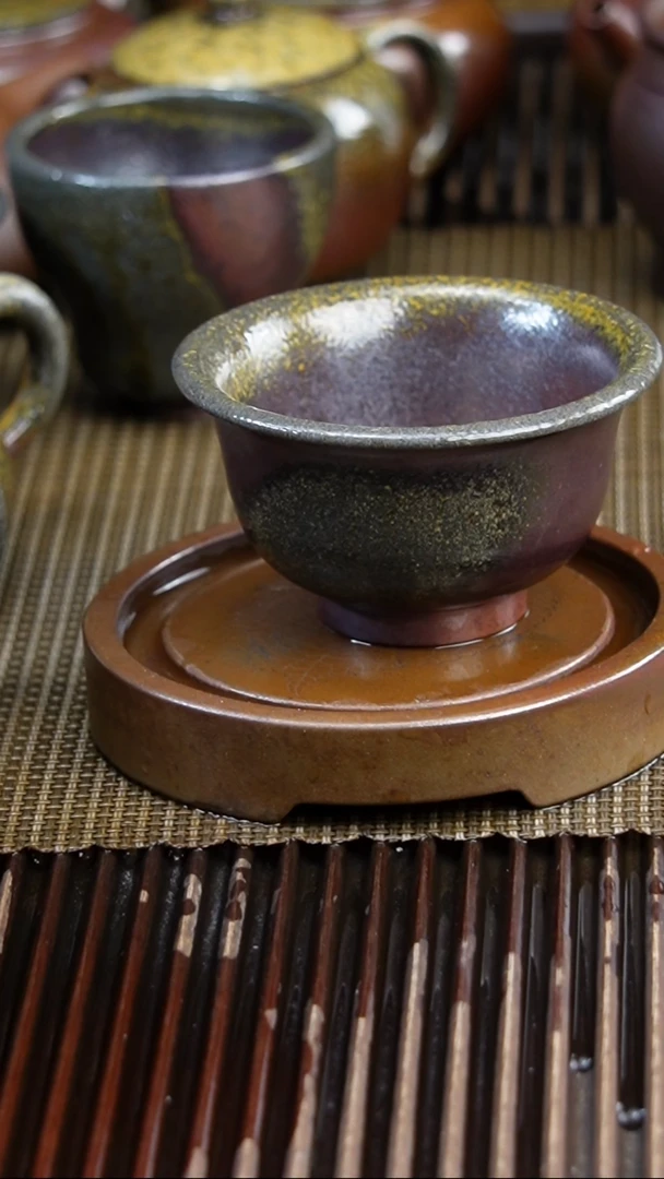 茶壶紫砂乐****！柴烧 将军杯