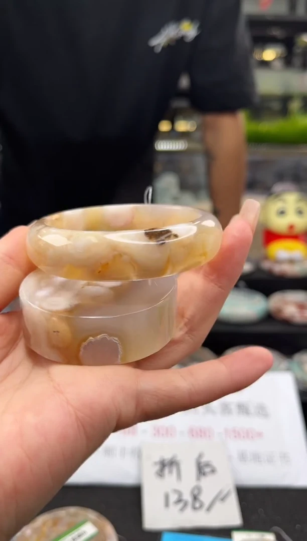 未镶嵌手镯石英质玉57圈口（赠品镯心）1695879