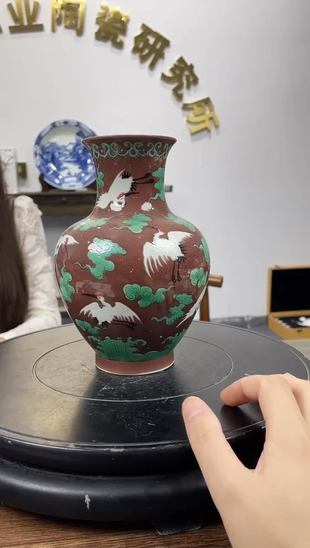 摆件景德镇陶瓷手工手绘