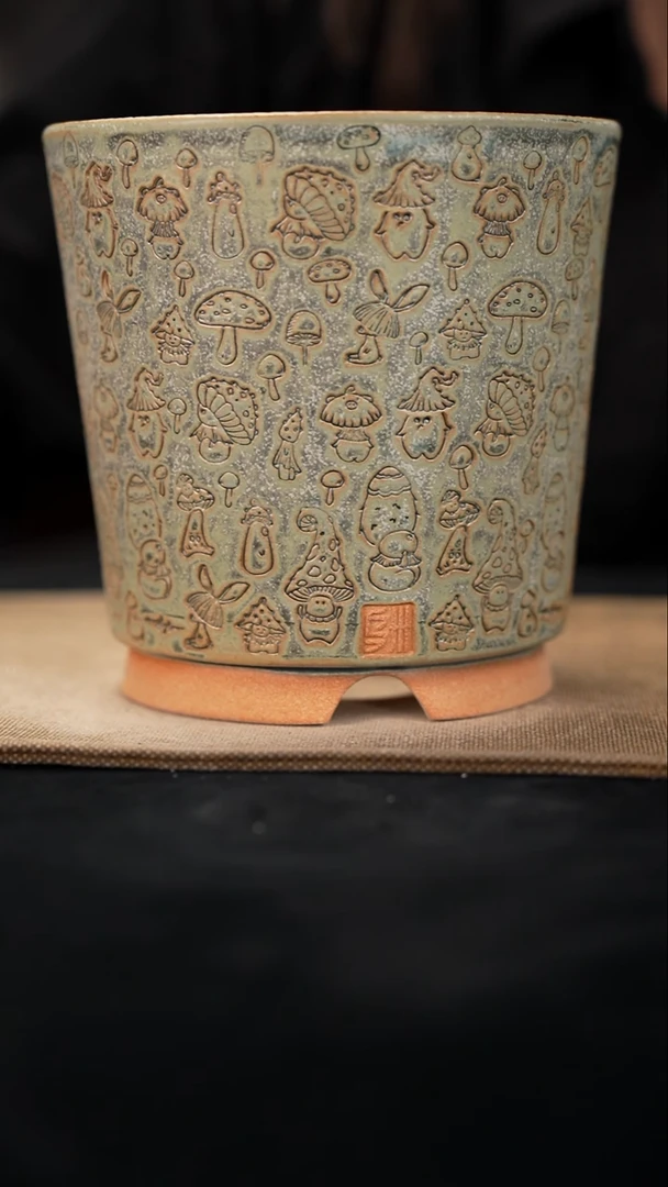 10-17-202花盆口径14瑕