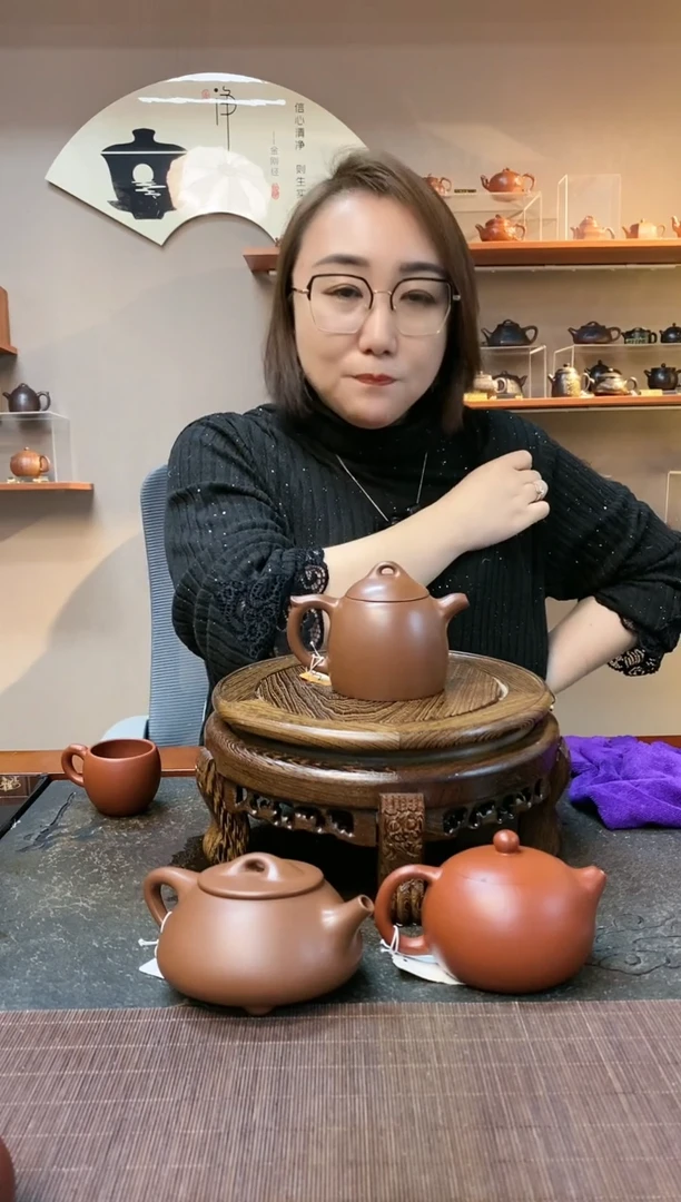 【闪购商品】紫砂茶壶光器秦权家藏底槽清余丽娟