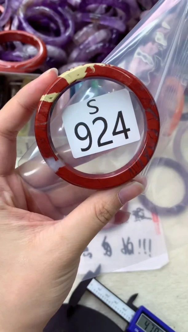 未镶嵌手镯水晶S924-52