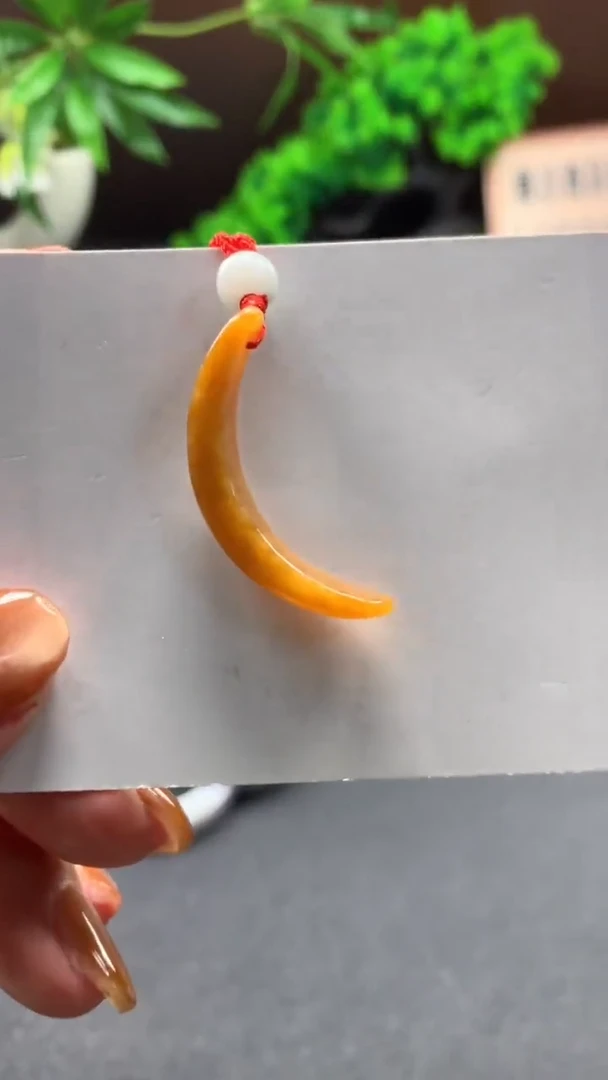 颈饰未镶嵌翡翠挂件