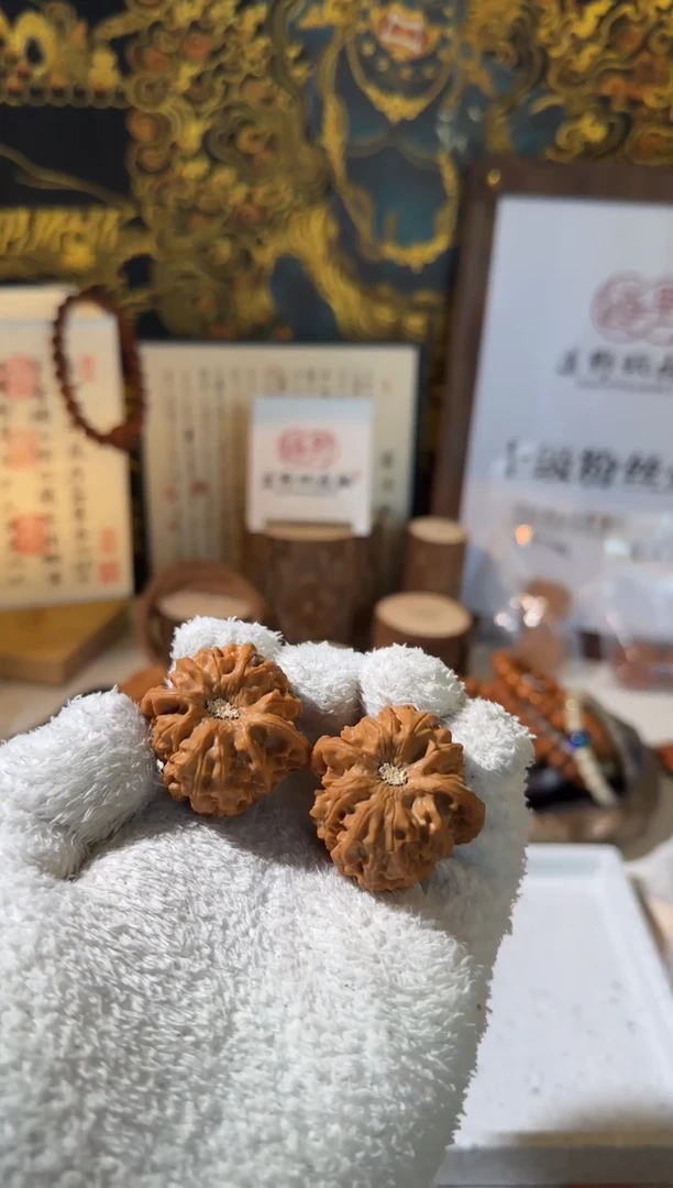 文玩核桃把件38龙门涧全品无修