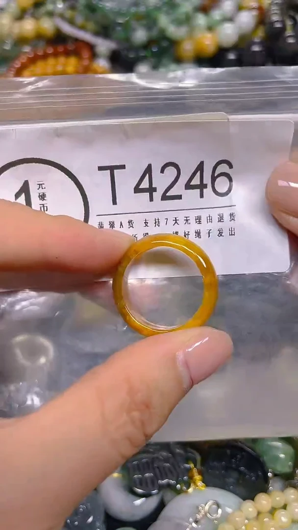 颈饰未镶嵌翡翠20.3mm/ T /翡翠A货，一件也是批发价