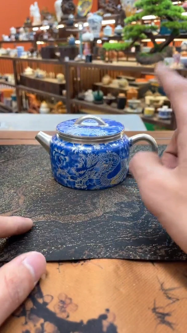 【闪购商品】@@@@@@@@@@@龙腾盛世银壶