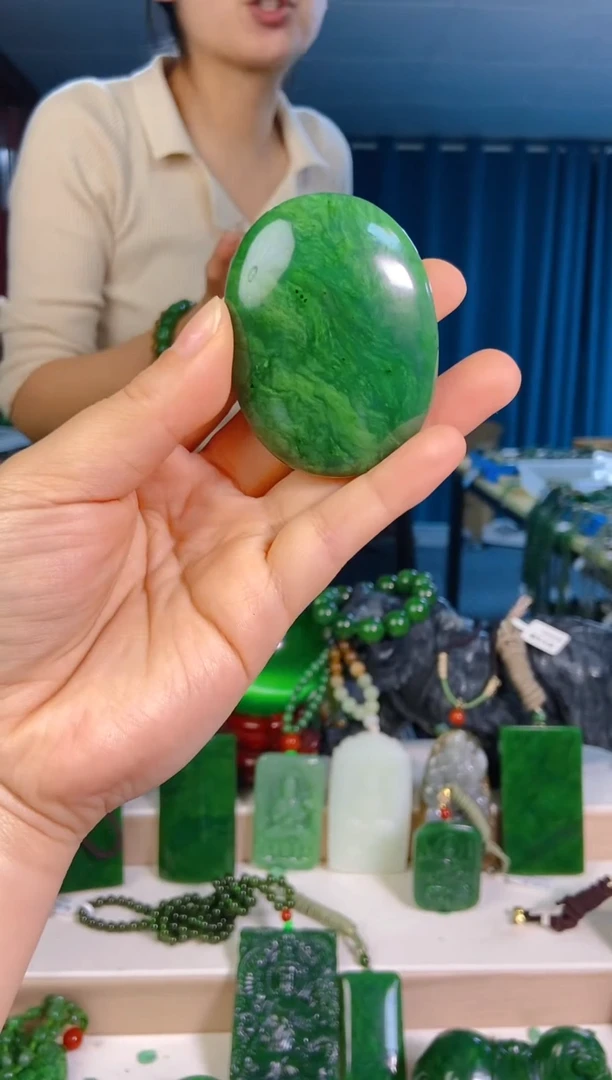 和田玉未镶嵌挂件1