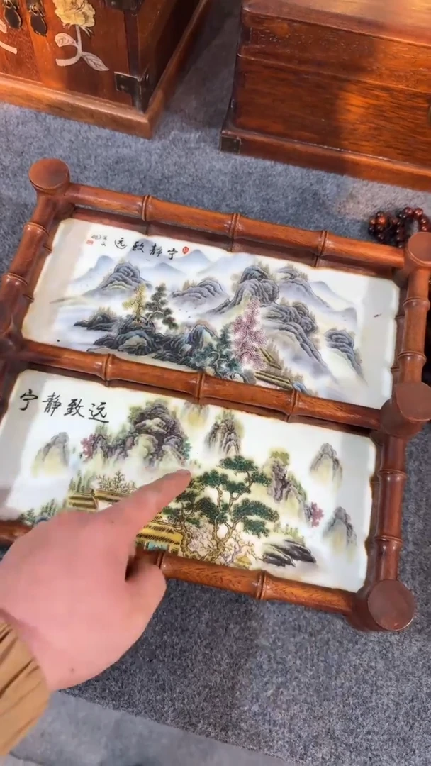 木福利             瓷板高低架