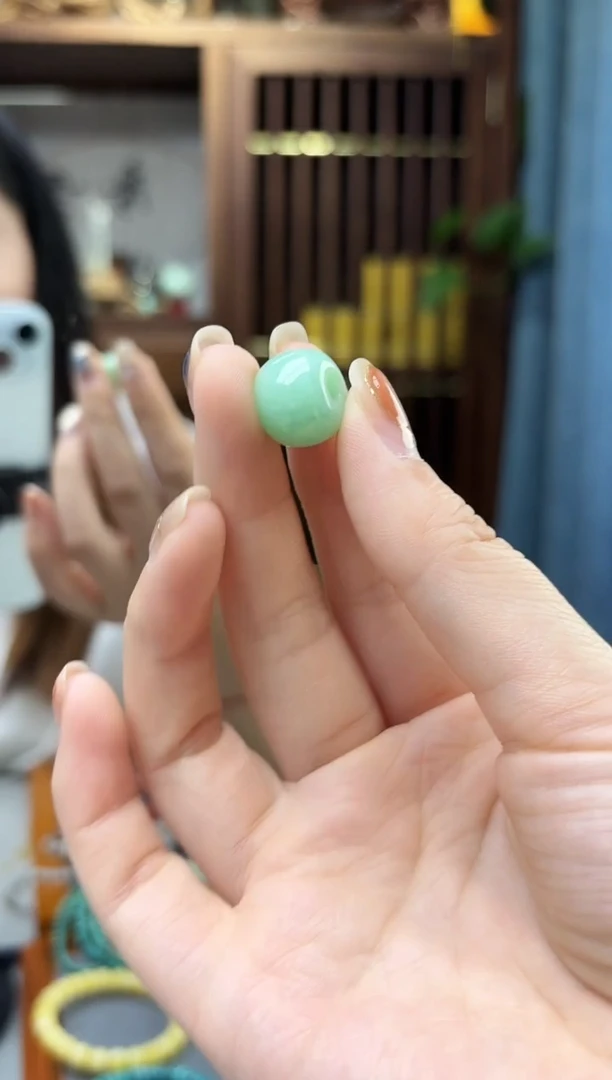 未镶嵌挂件翡翠翡翠桶珠配饰XZYW