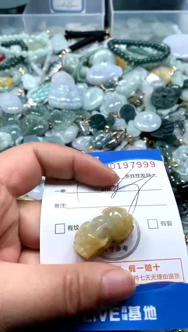 【闪购商品】翡翠颈饰未镶嵌闪购商品0197997