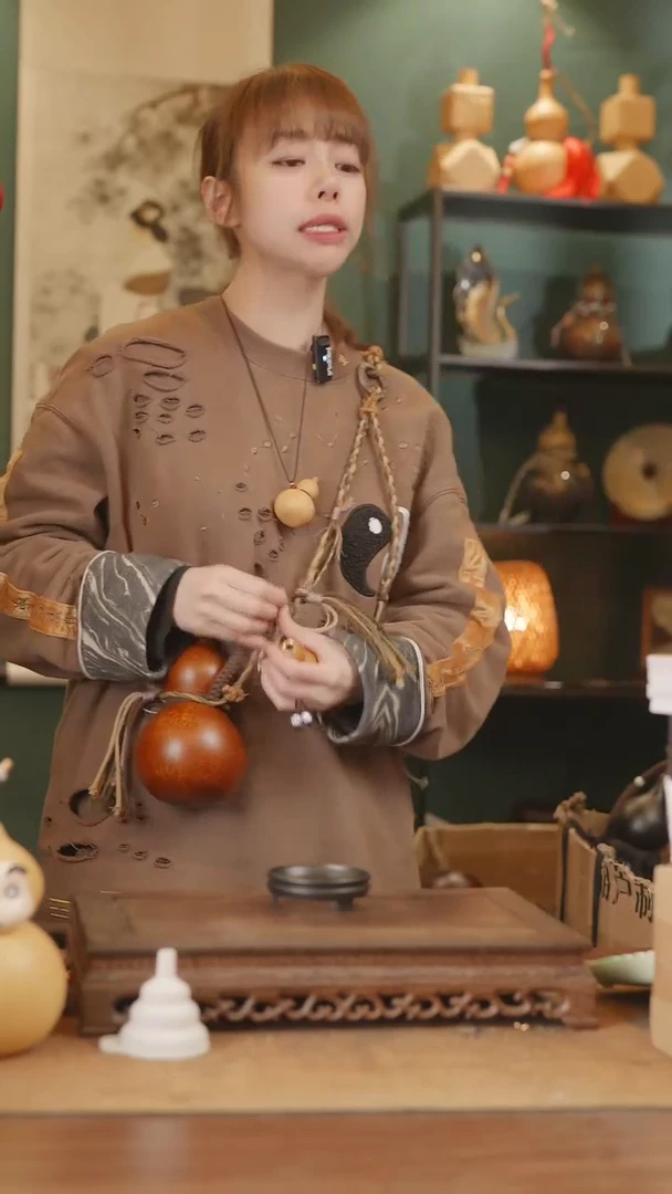 【闪购商品】266号精品天然大漆工艺防渗内胆酒葫芦~