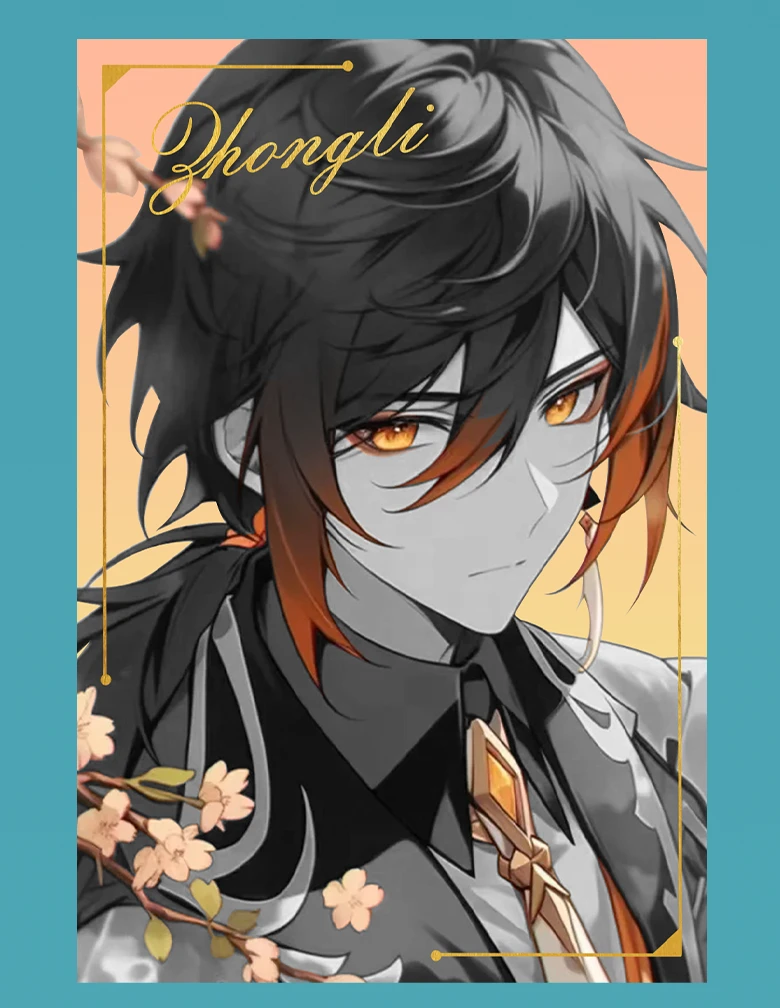 【原神签名款】周边精美亚克力水晶砖 （二创）系列摆件 12*8*1.5CM