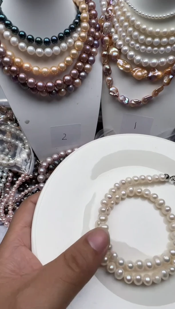 【闪购商品】淡水珍珠颈饰未镶嵌1