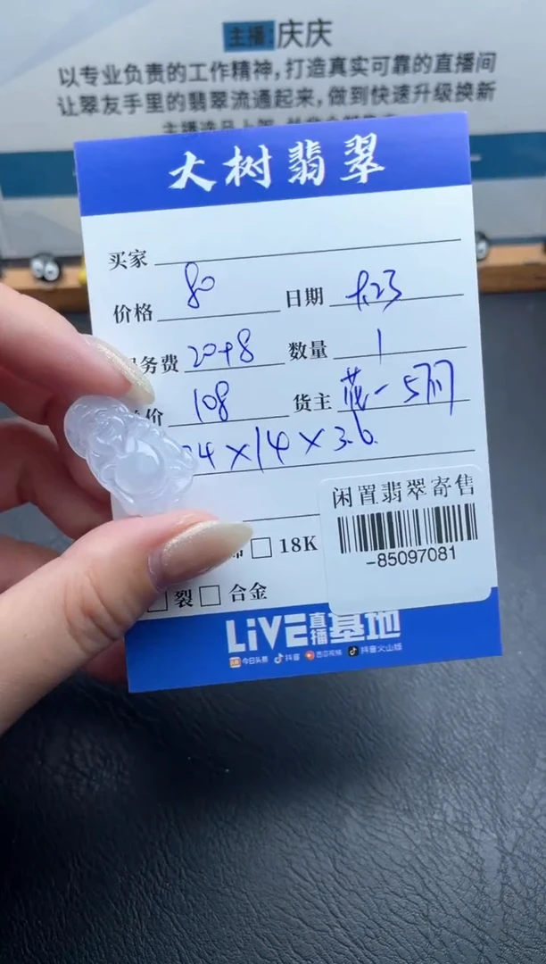 颈饰未镶嵌翡翠多人-85097081
