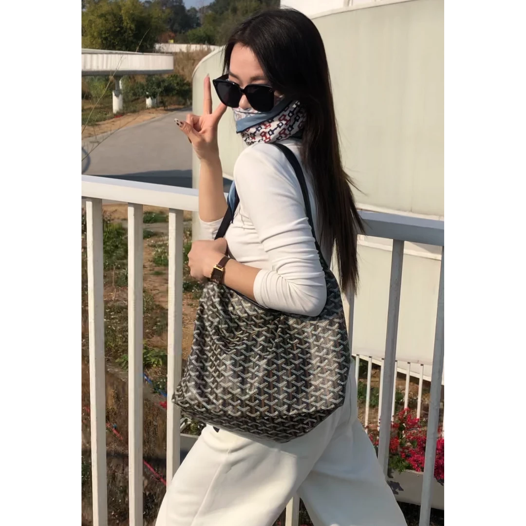 HOBO狗牙新款百搭简约单肩斜跨时尚休闲男女腋下包轻便防水单肩包