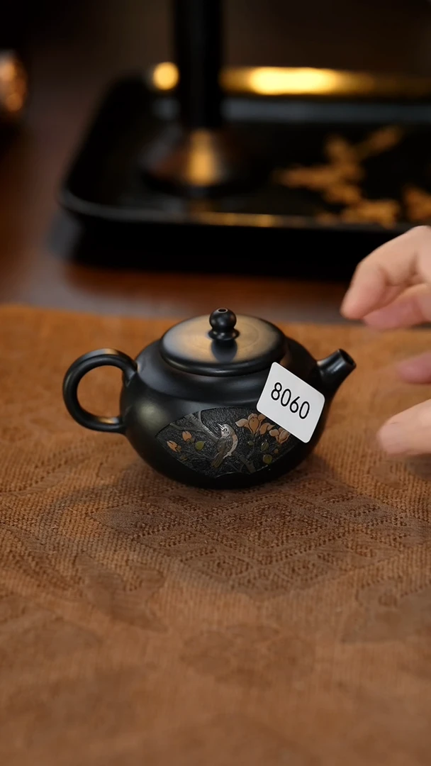 【闪购商品】雲梦茶器紫陶小壶8060