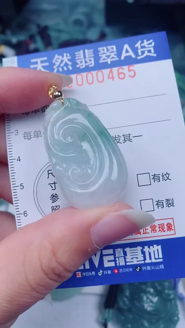 颈饰未镶嵌翡翠00000465