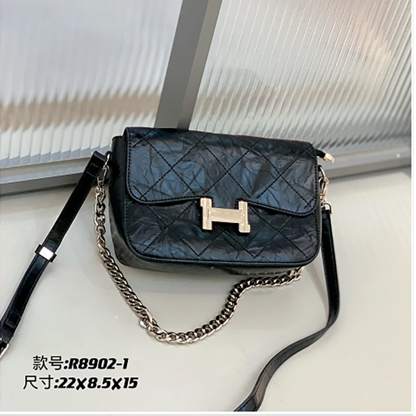 【Show Mi】XY-8902-1黑色-轻奢小众时尚百搭女士包包sm