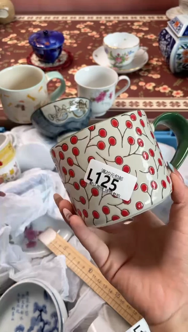 瓷片静*瓷器瓷器L125