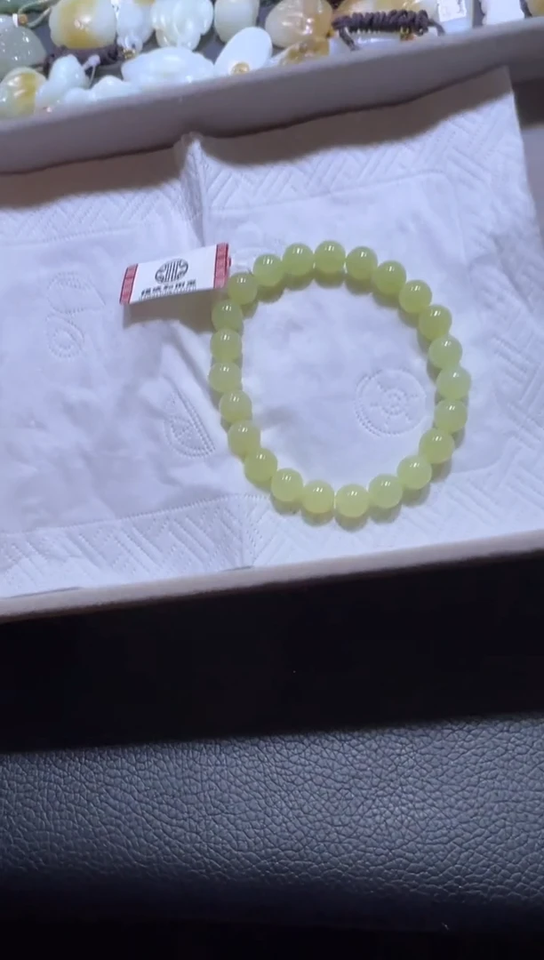 未镶嵌手串和田玉若羌黄口手串（产地直发）