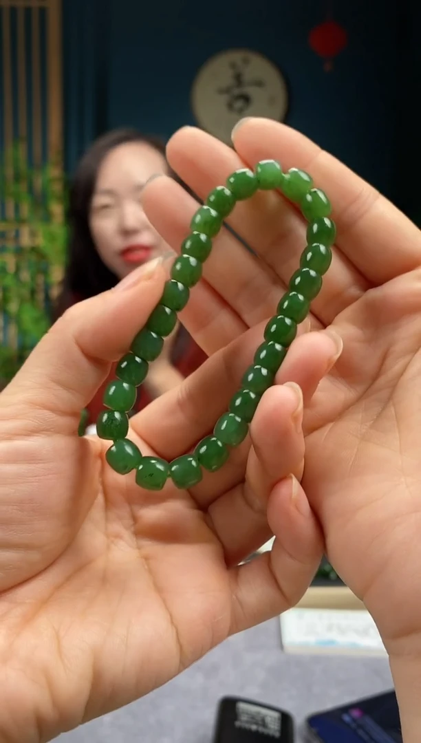 吊坠(不含链)未镶嵌和田玉手串
