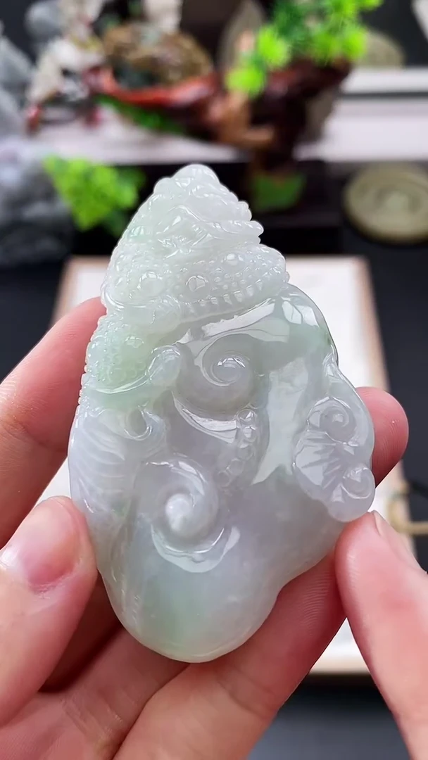 颈饰未镶嵌翡翠天然缅甸A货翡翠