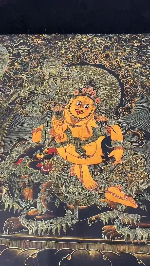 卷轴画藏式珍藏彩绘艺术馆117