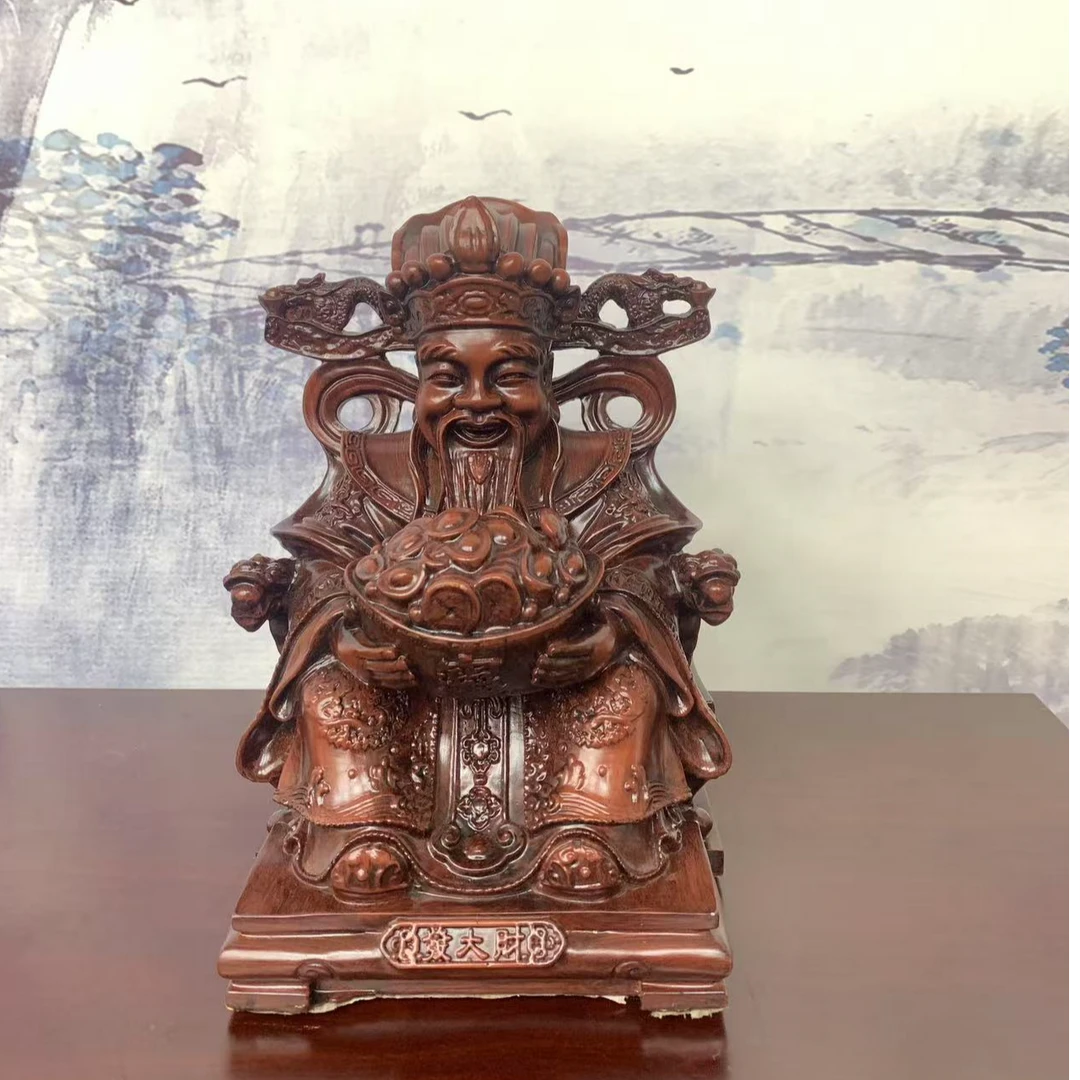 财神爷家居桌面摆件 20*15