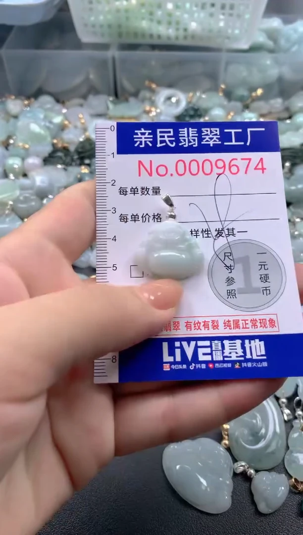 颈饰未镶嵌翡翠9674